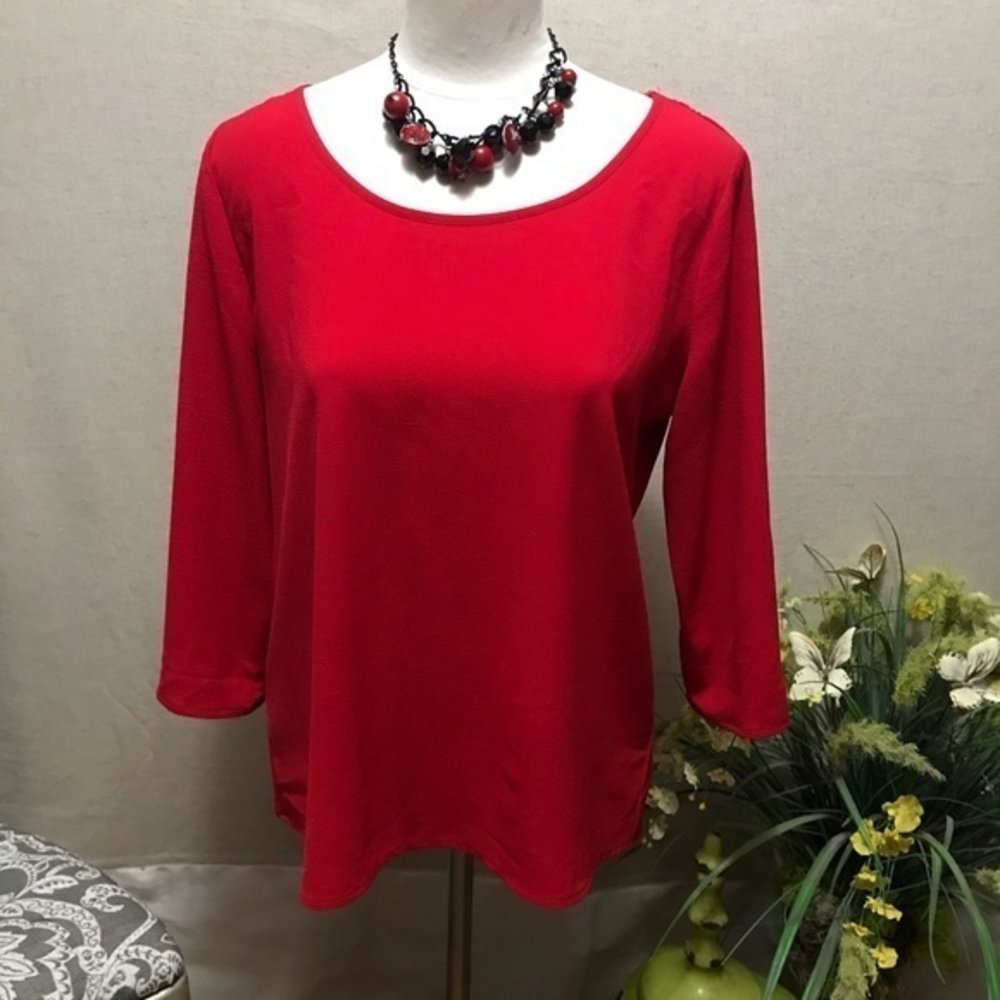 By & BY 3/4 Sleeve Top M